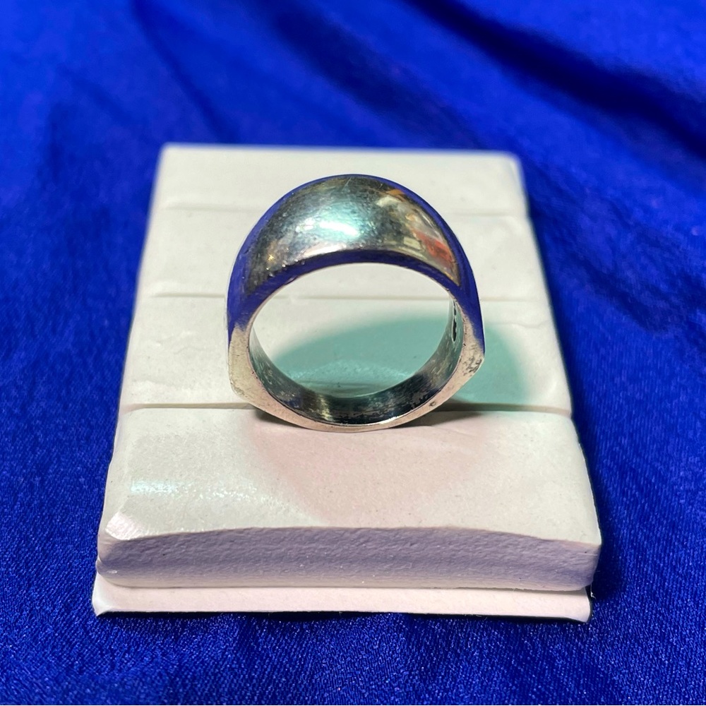 Chunky 925 sterling silver ring size 6.5